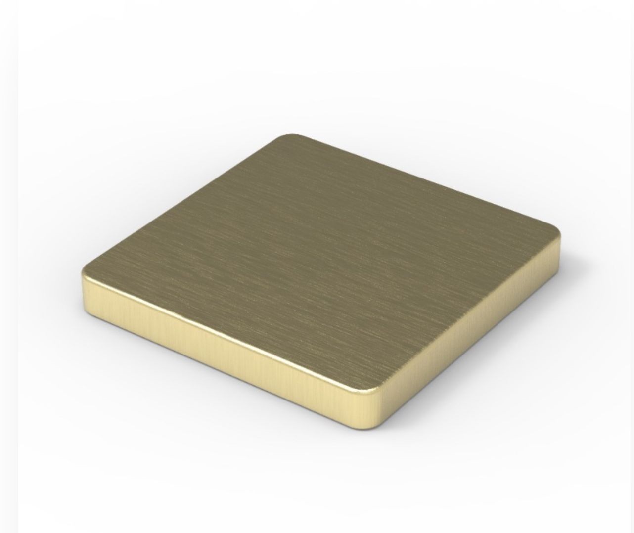 Laser cut Brass metal